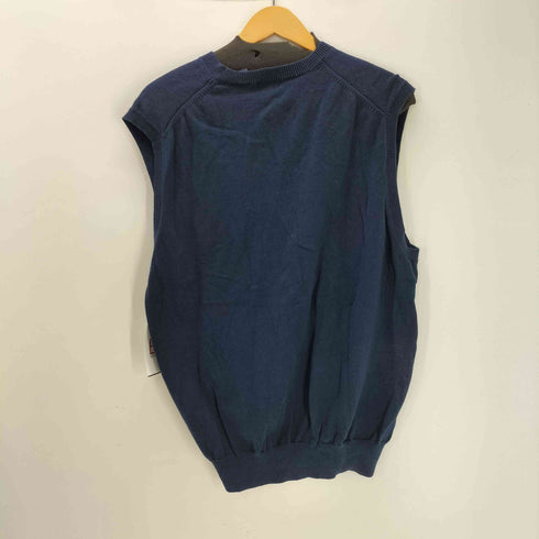 アイゾッド IZOD 90-00S 無地 Vネック コットン ベスト メンズ import:L