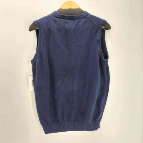 MORLEY ロゴ刺繍 コットン ニット ベスト メンズ import:XL