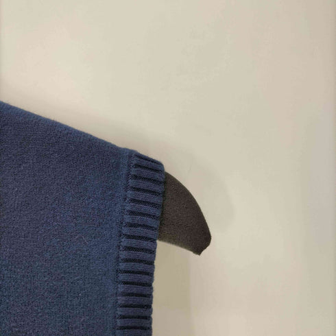 MORLEY ロゴ刺繍 コットン ニット ベスト メンズ import:XL
