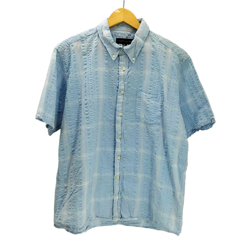 SIEGFRIED & Company ワッフル チェック S/S BD シャツ メンズ import:XL
