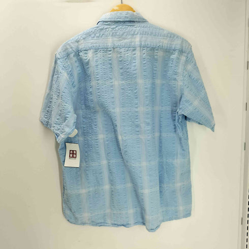 SIEGFRIED & Company ワッフル チェック S/S BD シャツ メンズ import:XL
