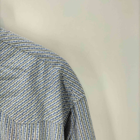 オールドネイビー OLD NAVY 00S 旧タグ 総柄 L/S ウエスタン シャツ メンズ import:XXL