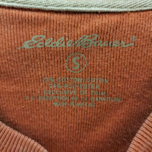 エディーバウアー Eddie Bauer フロント刺繍 スウェット メンズ import:S