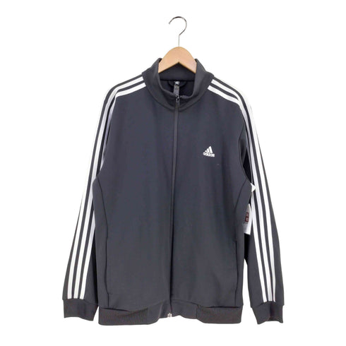 アディダス adidas ESSENTIALS 3ストライプス ジップアップ ジャケット メンズ 0