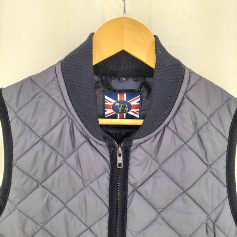 ラベンハム LAVENHAM キルティング ジップ ボンバー ジレ ZIP BOMBER GILET メンズ import:M