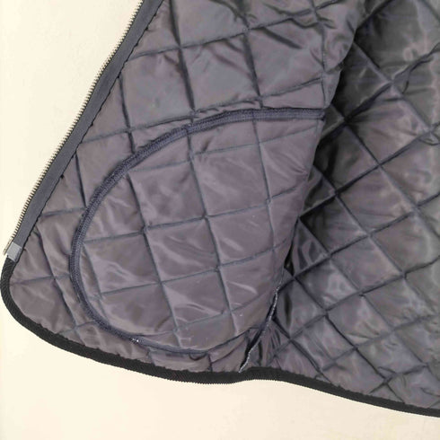 ラベンハム LAVENHAM キルティング ジップ ボンバー ジレ ZIP BOMBER GILET メンズ import:M