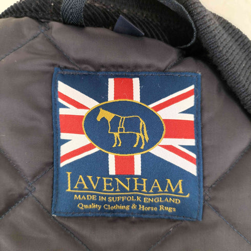 ラベンハム LAVENHAM キルティング ジップ ボンバー ジレ ZIP BOMBER GILET メンズ import:M