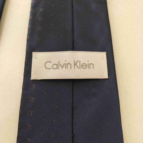 カルバンクライン CALVIN KLEIN 総柄ネクタイ メンズ