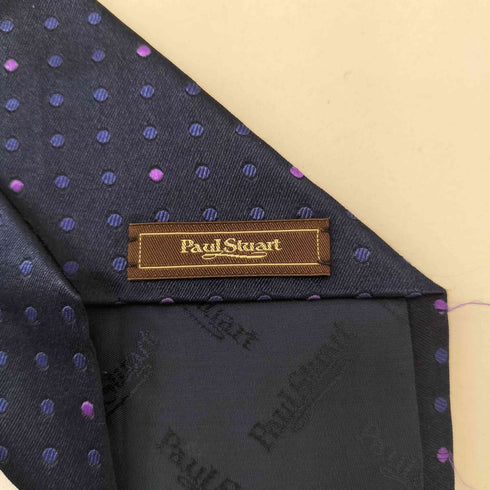 ポールスチュアート Paul Stuart ドット柄ネクタイ メンズ
