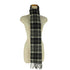 HIGHLAMD TWEEDS イギリス製 チェック柄 フリンジ ウール マフラー レディース