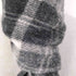 HIGHLAMD TWEEDS イギリス製 チェック柄 フリンジ ウール マフラー レディース