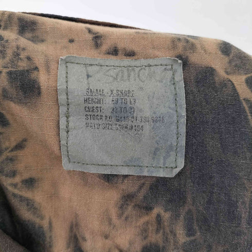 ユーエスアーミー U.S. ARMY ウッドランドカモ BDU ジャケット メンズ SMALL-X-SHORT