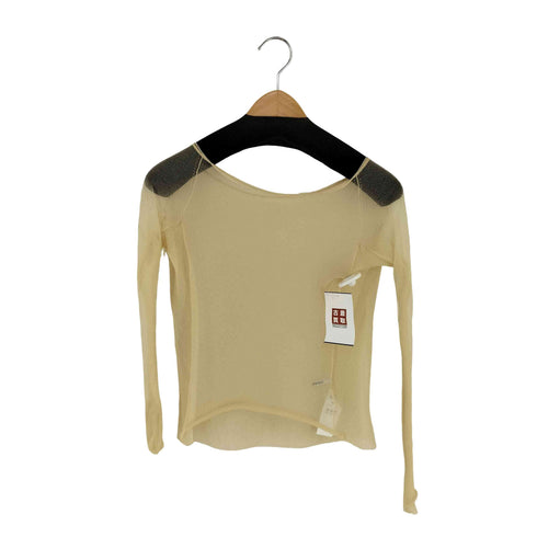 A CCORDION SHINY SHEER PULLOVER domestic レディース JPN:M