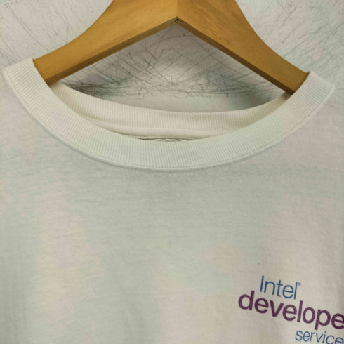 フルーツオブザルーム FRUIT OF THE LOOM 90s-00s Real Developers Know 企業プリントTシャツ メンズ JPN:XL
