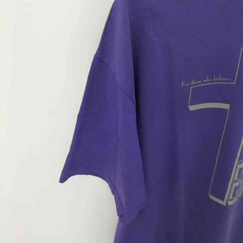 ヘインズ Hanes 90s USA製 BEEFY-T 十字架 プリントTシャツ メンズ JPN:XL