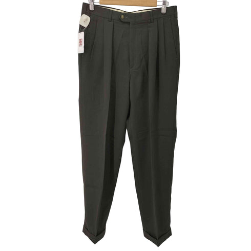 サヴィルロウ SAVILE ROW 3タック ウールスラックス メンズ US:34-35