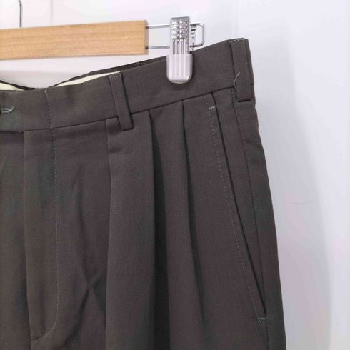 サヴィルロウ SAVILE ROW 3タック ウールスラックス メンズ US:34-35