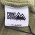 ファーストダウン FIRST DOWN ナイロン切り替え フリースパンツ メンズ JPN:XL