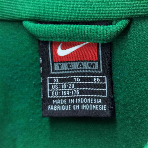 ナイキ NIKE 00s フロッキープリント トラックジャケット メンズ JPN:XL