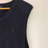 ポロバイラルフローレン Polo by RALPH LAUREN 90S ポニー刺繍 リブ編み コットンベスト メンズ import:M