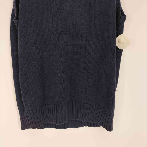 ポロバイラルフローレン Polo by RALPH LAUREN 90S ポニー刺繍 リブ編み コットンベスト メンズ import:M