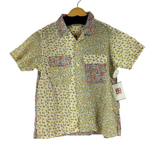 ビームスボーイ BEAMS BOY 花柄 クレイジー S/S 開襟シャツ レディース