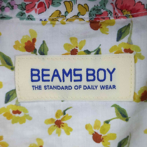ビームスボーイ BEAMS BOY 花柄 クレイジー S/S 開襟シャツ レディース