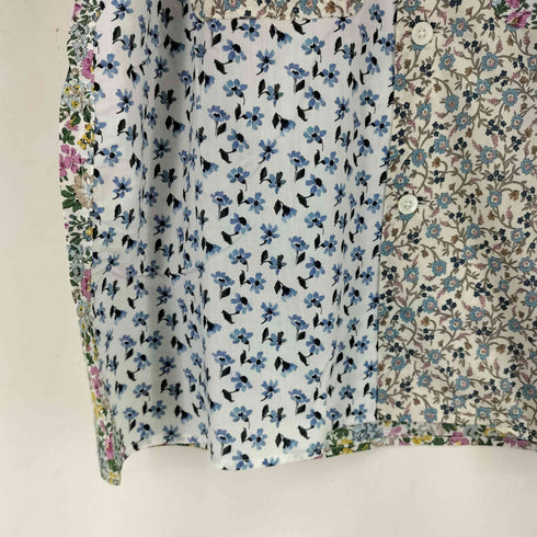 ビームスボーイ BEAMS BOY 花柄 クレイジー S/S 開襟シャツ レディース