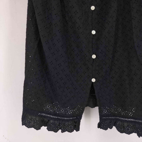 ビームスボーイ BEAMS BOY カットワーク ノースリーブ ブラウス レディース