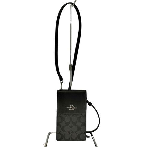 コーチ COACH ノース/サウス フォーン クロスボディ・シグネチャー キャンバス バッグ メンズ