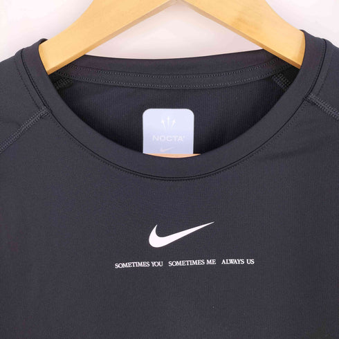 ナイキ NIKE M NRG NOCTA LS BL TOP BLACK/WHITE/ANTHRACITE/WHITE メンズ import:L
