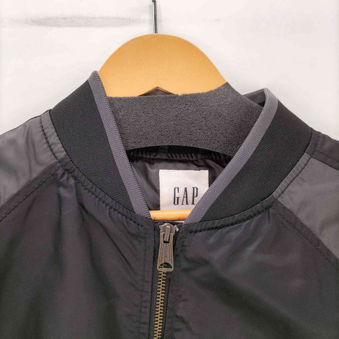 ギャップ Gap Souvenir Bomber Jacket 日本列島刺繍 スーベニア ボンバージャケット スカジャン ジップアップ ナイロン メンズ import:M