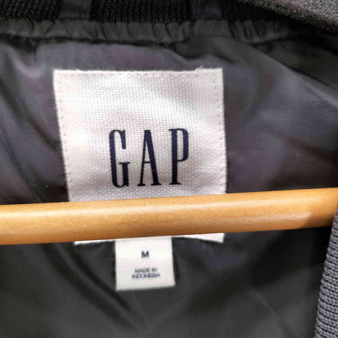ギャップ Gap Souvenir Bomber Jacket 日本列島刺繍 スーベニア ボンバージャケット スカジャン ジップアップ ナイロン メンズ import:M
