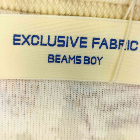ビームスボーイ BEAMS BOY キャンプ プリント サーマル ショートスリーブ Tシャツ レディース