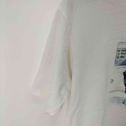アデイインザライフユナイテッドアローズ A day in the life UNITED ARROWS THE SATURDAY EVENING POST プリントT メンズ import:L