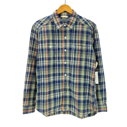 カーニーハウス KEARNEY HOUSE マルチカラー チェック L/S ワークシャツ メンズ import:L