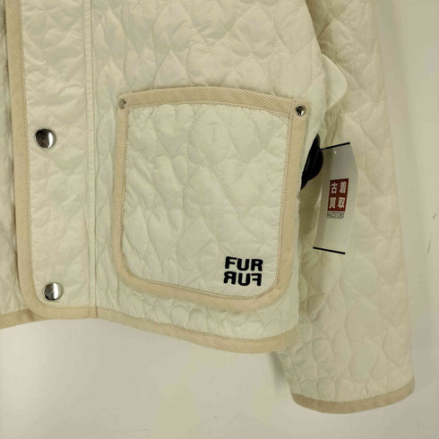 ファーファー furfur 24AW ハートキルティングブルゾン レディース FREE