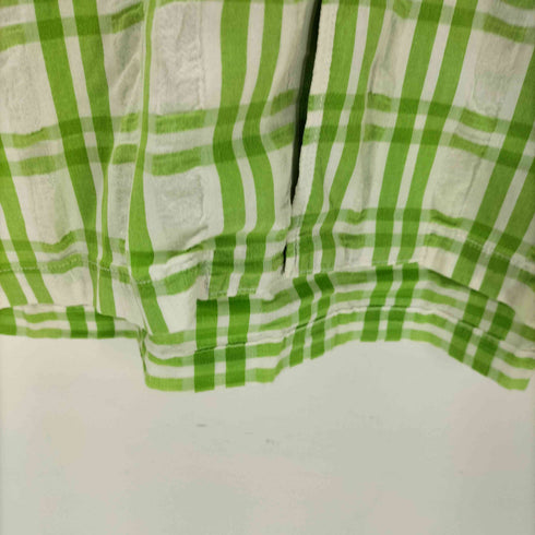 ナイジェルケーボン NIGEL CABOURN 00S AUTHENTIC 旧タグ ギンガムチェック L/S シャツ メンズ LRG