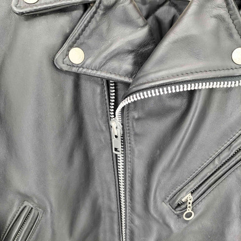 パーフェクトバイショット Perfecto by Schott 80-90s バイカータグ後期 USA製 レザー ダブルライダースジャケット メンズ US:36