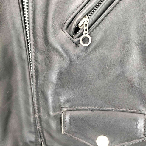 パーフェクトバイショット Perfecto by Schott 80-90s バイカータグ後期 USA製 レザー ダブルライダースジャケット メンズ US:36