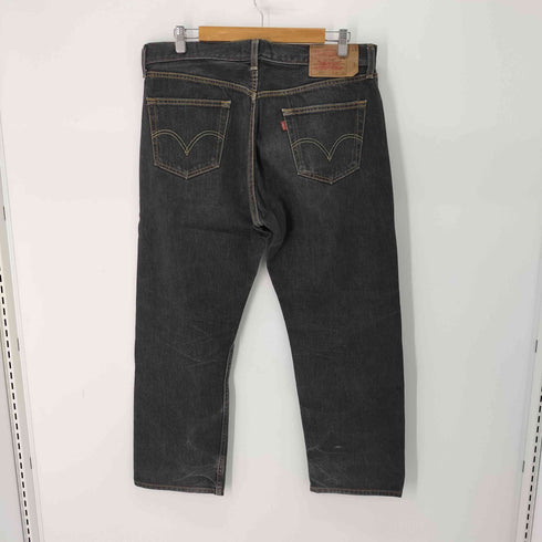 リーバイス Levis メキシコ製 501 先染めブラック メンズ W38/L30