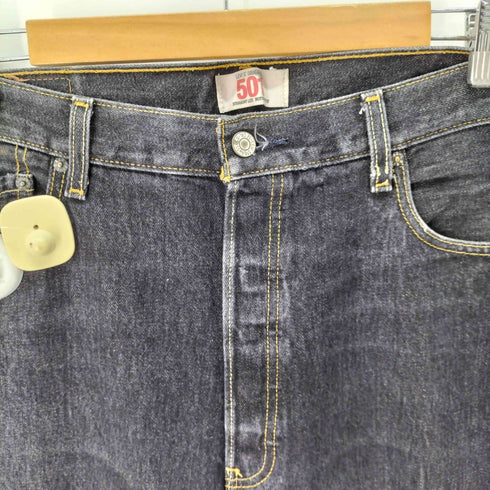 リーバイス Levis メキシコ製 501 先染めブラック メンズ W38/L30