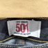リーバイス Levis メキシコ製 501 先染めブラック メンズ W38/L30