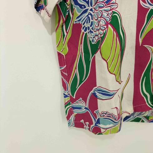 サンサーフ SUN SURF 00S S/S TORCH GINGER 開襟 オープンカラー レーヨン S/S アロハ シャツ ハワイアン シャツ メンズ import:S