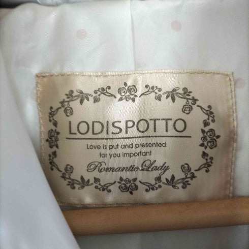 ロジスポット LODISPOTTO ラビットファー ダウンコート レディース JPN:M