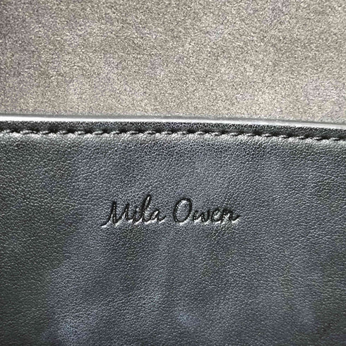 ミラオーウェン Mila Owen バックル付きミドルバケットバッグ レディース