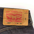 リーバイス Levis メキシコ製 501 先染め ブラック ボタンフライ デニム パンツ 脇割 メンズ W34 L32
