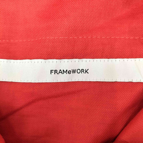 フレームワーク FRAMeWORK リネンレーヨンツイルドロストパンツ レディース JPN:34