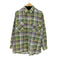 ユニクロ UNIQLO 80-90S OLD 緑タグ 初期 タータンチェック L/S ネルシャツ ワーク メンズ JPN:XL