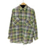 ユニクロ UNIQLO 80-90S OLD 緑タグ 初期 タータンチェック L/S ネルシャツ ワーク メンズ JPN:XL